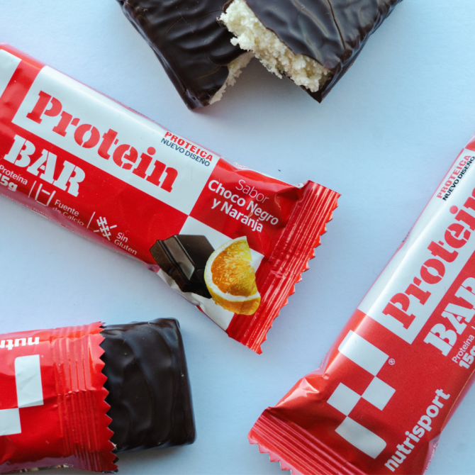 Barrita Proteica Choco Negro y...