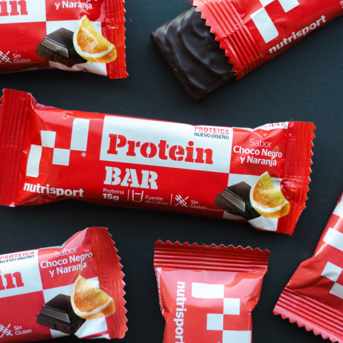 Barrita Proteica Choco Negro y...