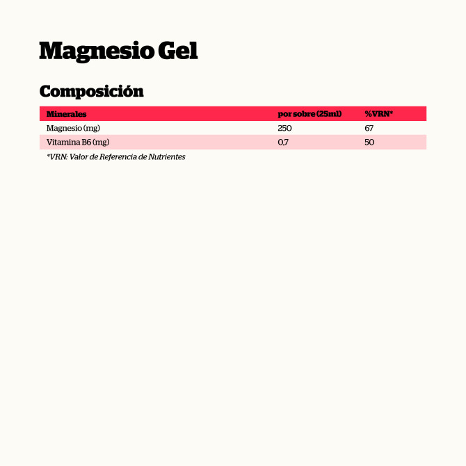 Magnesio Gel (24 uds)