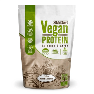 Nutrisport Vegan Protein chocolate avellanas 2