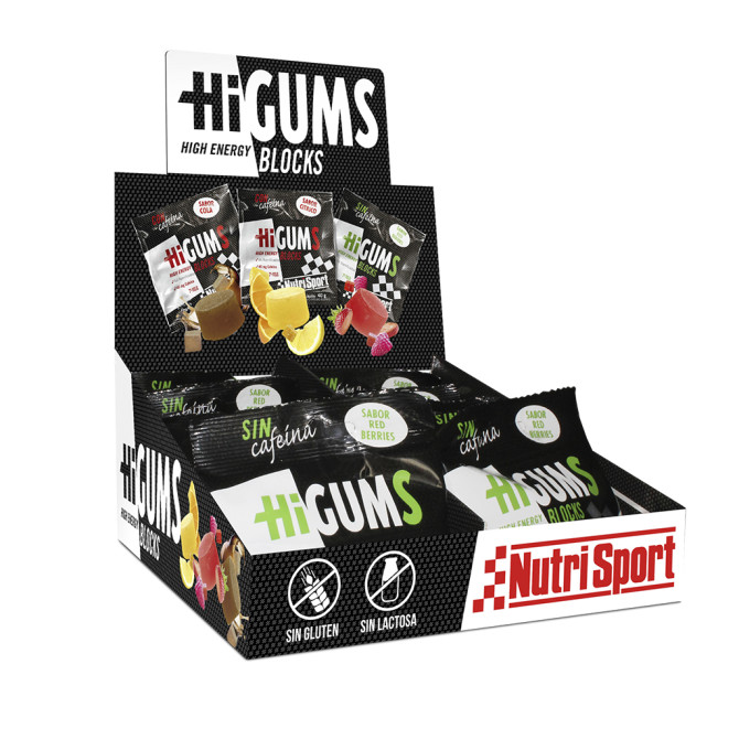 HiGums Blocks Red Berries Sin Cafeína...