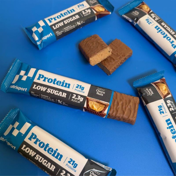 Barritas Protein Low Sugar Choco Nuts...