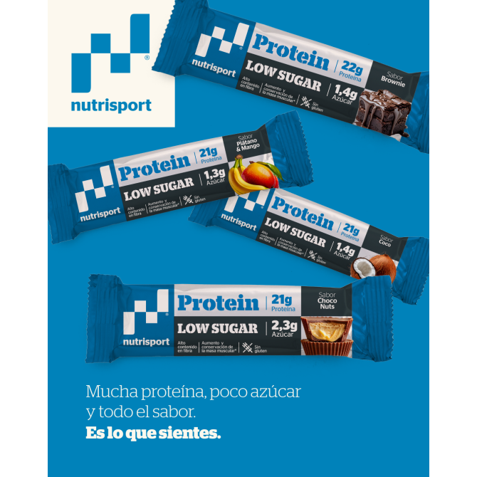 Barritas Protein Low Sugar Choco Nuts...