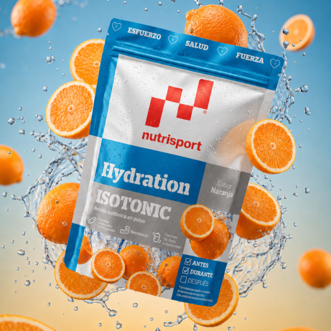 Hydration Isotonic Powder Naranja 918g