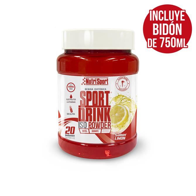Sport Drink Powder 20 + bidón  limon